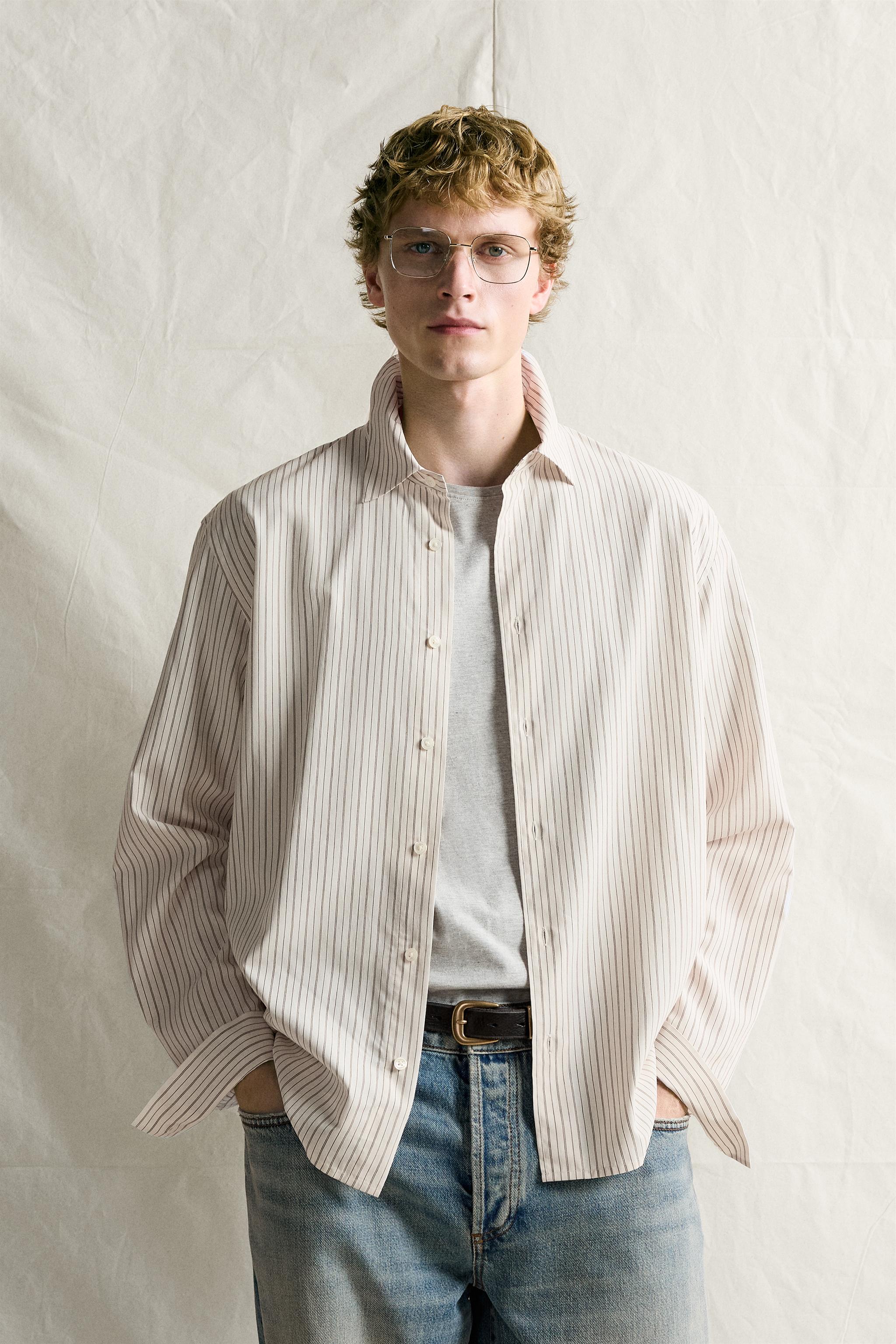 CHEMISE REGULAR FIT À RAYURES